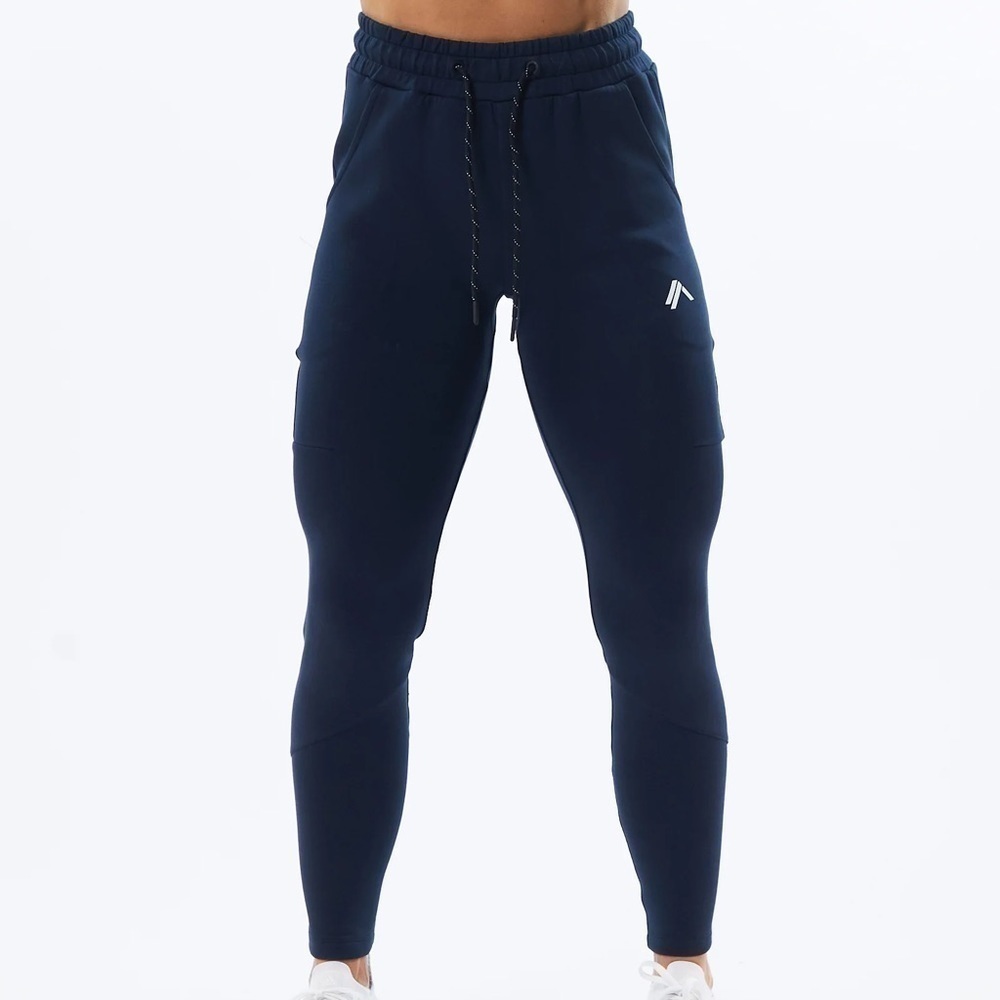 Alphalete Zip Jogger in Navy